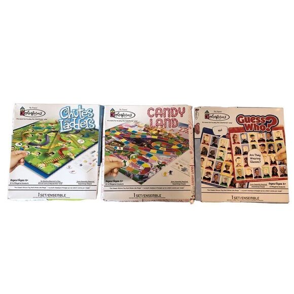 Brand New Hasbro Colorforms Lot of Three (3) Board Games Candy Land Guess Who - Picture 4 of 4